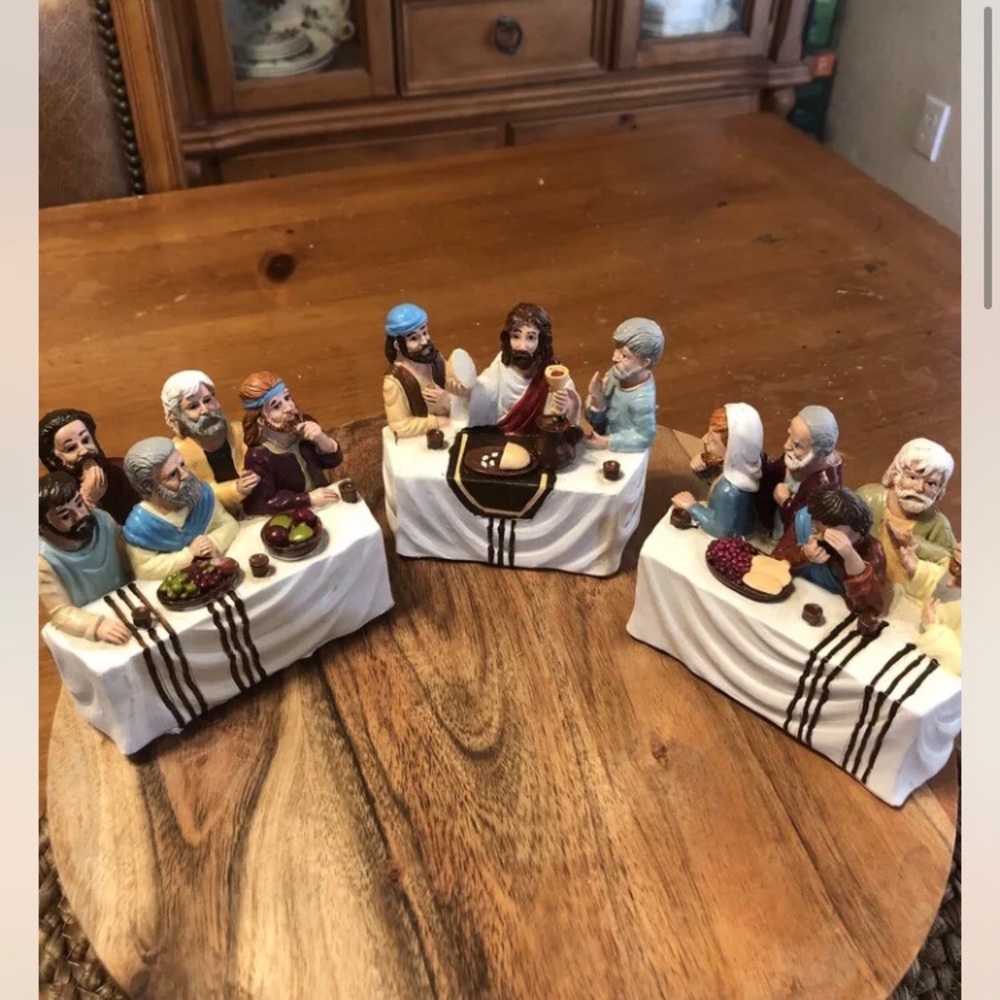 EASTER LAST SUPPER FIGURES